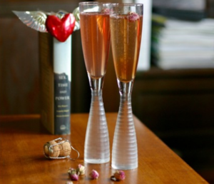 Valentine's Sparkling Cocktail