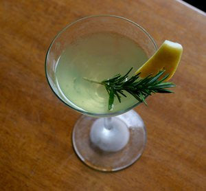 Lemoncello Rosemary Cultured Cocktail