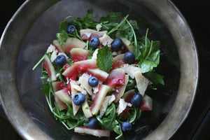 Fermented Watermelon Rind with Mint